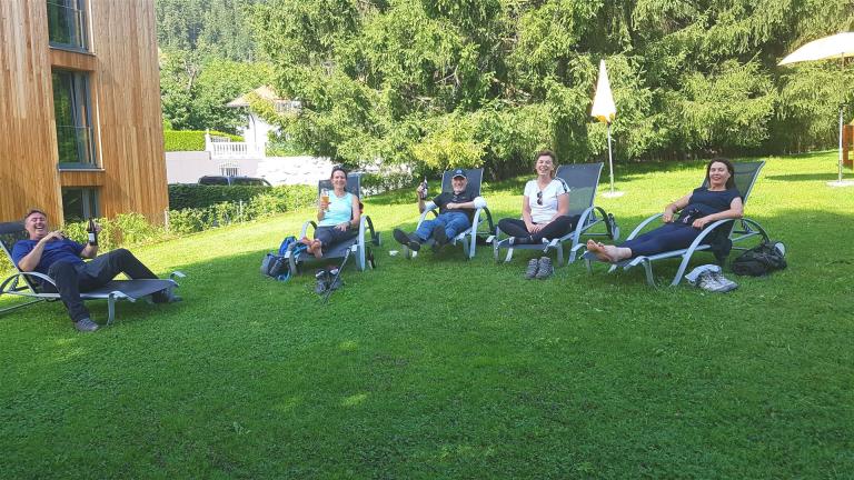 .....Familie Ronckers + Vullers.........beim Erholen.....