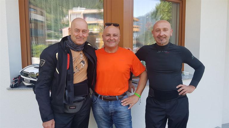 .....Flavio...Stefano und Enrico aus Italien..........