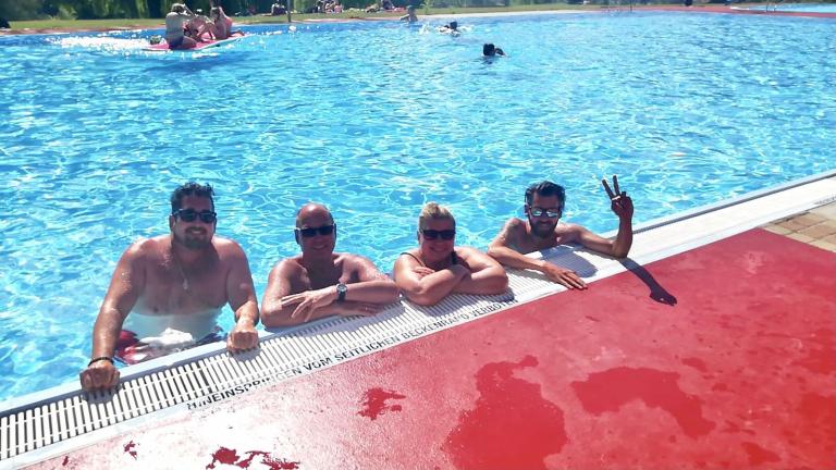 ....Stines, Jörg, Silke und Benny.....Urlaub live.........