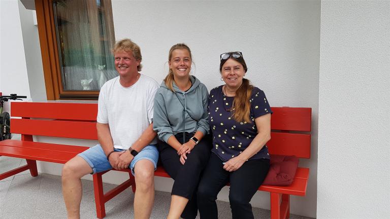 Familie Arndt immer gut gelaunt............
