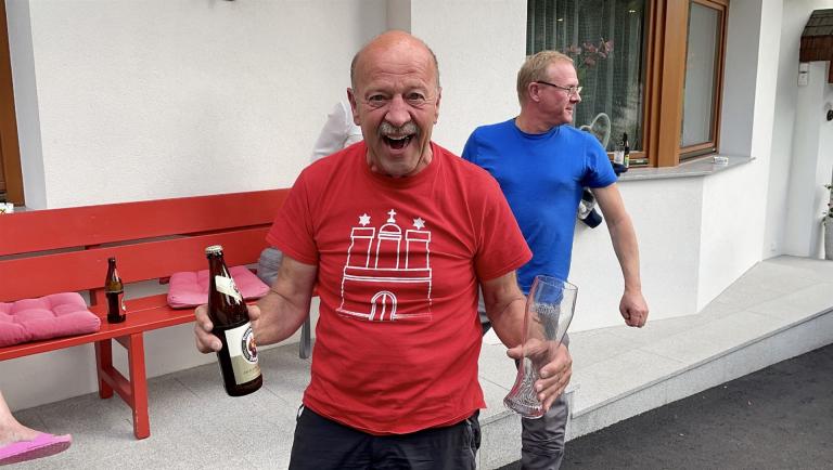 ....das nennt man Freude......Servus Wolfgang........