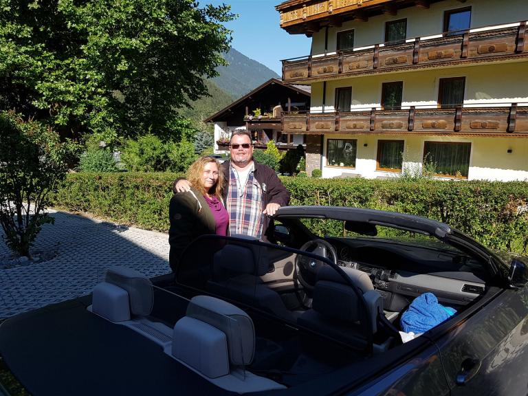 Familie Stohldreyer...bestes Wetter für Cabrio