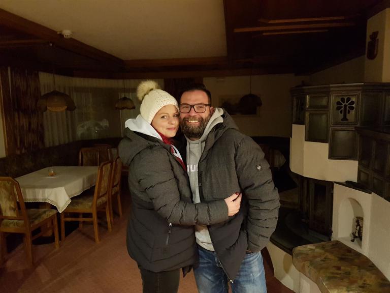 ......Claudia und Swen......immer unterwegs....
