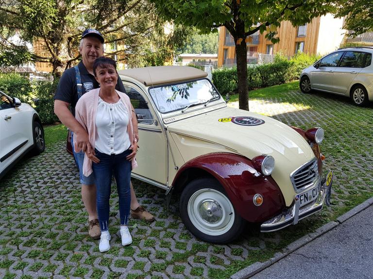 Ötztal Classic, Petra und Uwe, jedes Jahr dabei..