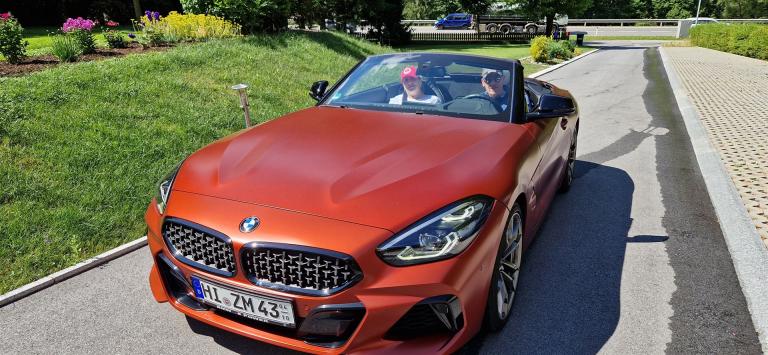 ....Britta und Kai im Wellnessmobil...Z4...