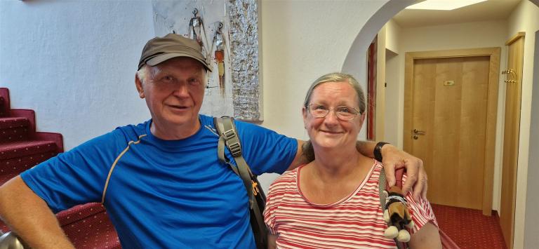 ...Familie Wichner Ingrid und Rainer...schöner Urlaub...viel gewandert..