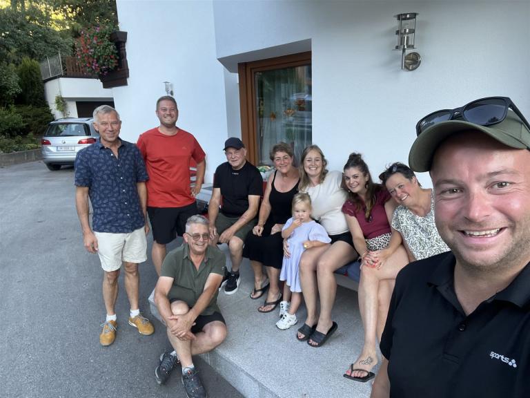 ...Familie Debije + Schrijen....ein gemütlicher Nachmittag.....!...bei bestem Wetter...