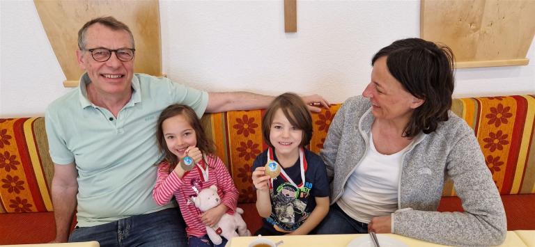 .....so sehen Sieger aus....Fam. Francke....