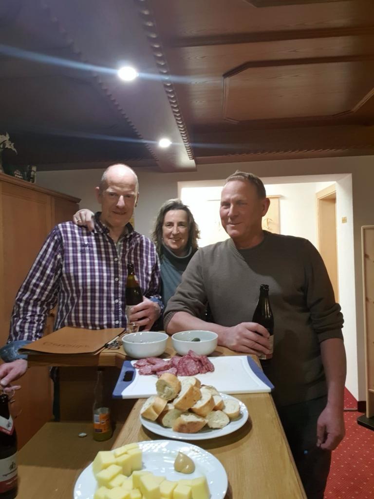 ...Britta und Kai und Werner....gemütlicher Abend....!!