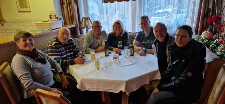 ...nach dem skifahren......