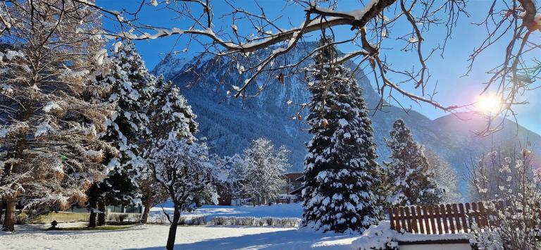 Oetz, Winter, Haus Marita