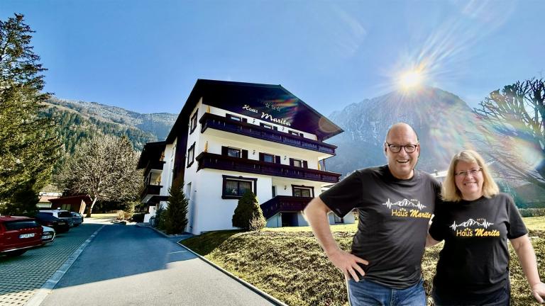 ......bei besten Wetter und immer gut gelaunt....Silke und Jörg...