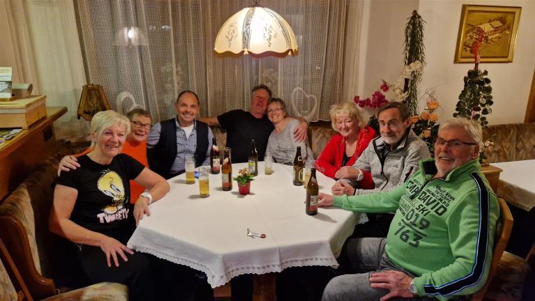 .....immer gut drauf....die neuen Langläufer....